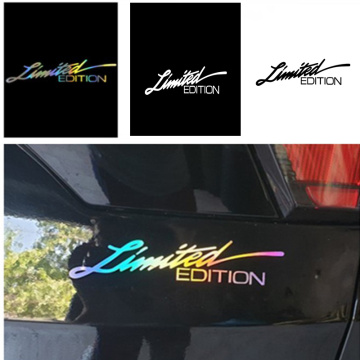car accessories Creative LIMITED EDITION 3D car body stickers Auto parts