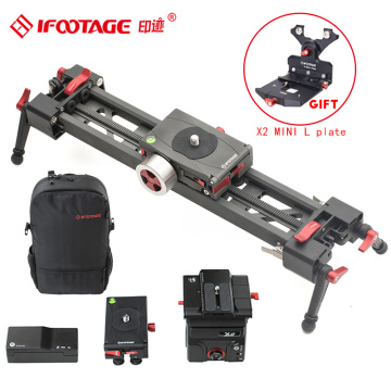 iFootage Shark Slider Mini camera slider extendable video dolly track Portable for DSLR Camcorders Motor 3 Axis optional