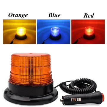 Warning Flash Beacon Emergency Indication LED Lamp Car Rotating Traffice Safety Light Magnet Ceiling Box Flash Strobe