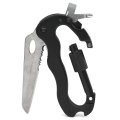 Mountain Climb EDC Hanging Buckle Gear Multifunctional Folding Knife Tool Camp Multi Carabiner Multipurpose