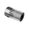 10x18mm Stainless Steel 18 Teeth 0.5 Mold Motor Metal Gear Wheel 5mm Hole Dia Fit for DIY Small Drilling Machine