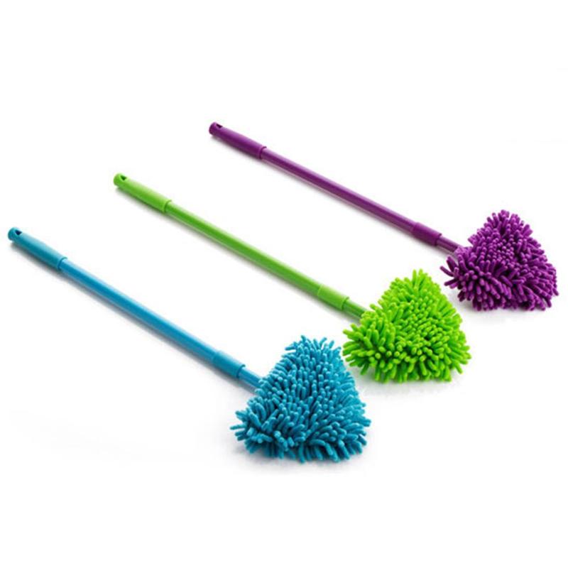 180° rotatable lazy cleaning mop, retractable mop without dead ends, detachable chenille broom, household cleaning tool