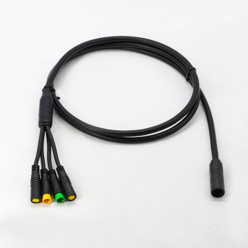 Ebike 1T4 Cable for Bafang BBS01 BBS02 BBSHD Mid Motor Display Brake Lever Throttle Connector for Electric Bike Accessories