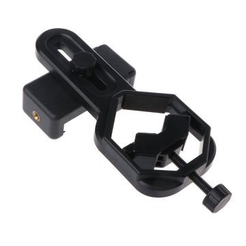 Cell Phone Adapter with Spring Clamp Mount Monocular Microscope Accessories Adapt Telescope Mobile Phone