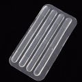 4pcs Comfortable Shoe Back Heel Inserts Silicone Gel Pads Cushion Liner Grips foot care tools Gel Cushion