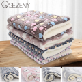 Soft Flannel Thickened Pet Soft Fleece Pad Pet Blanket Bed Mat For Puppy Dog Cat Sofa Cushion Home Rug Keep Warm Sleeping Cover