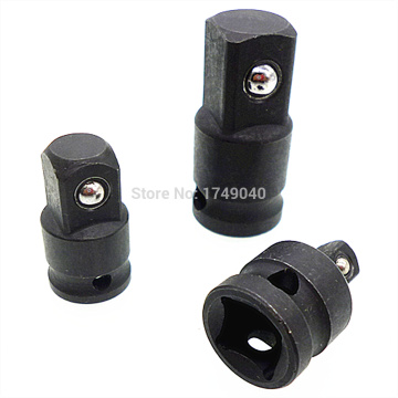 3pc Impact CR-MO Socket Wrench Reducer Adapter Converter Set Tools Kit Step Down Adaptors 1/2