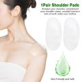 1pair Reusable Push Up Soft Silicone Invisible Shoulder Pads Self Sticky Practical Cushions Sewing Accessories For Clothing