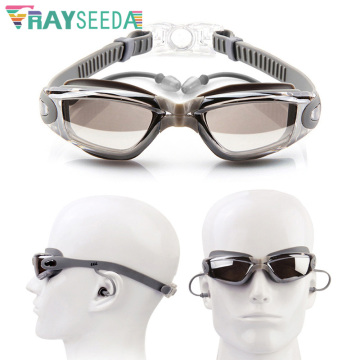 New Adults Swimming Goggles Men Women Ocean Sea Swim Glasses Anti Fog Anti UV Waterproof Adjustable Cool Diving Glasses Eyewear