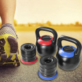 Cast Iron Kettlebell with Adjustable Plates