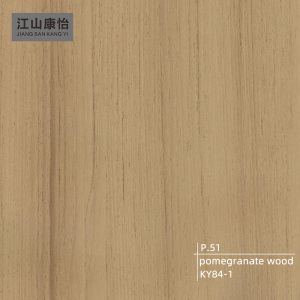 Pomegranate wood furniture film wood veneer film