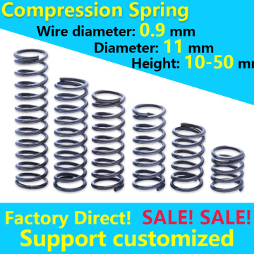 Spring Coil Spring Pressure Spring Customized Pressure spring Rotor Return Spring Wire Diameter 0.9mm Diameter 11mm Spot Good