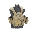 FMA Shoulder Mount Sling Fixed Anchor Hook Clip Molle Chest Rig black & Desert TB1011 with Free shipping