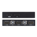 For 2 PC Sharing Keyboard Mouse For Printer Home 2 Ports USB HDMI KVM Switch Box 4K Video Display USB Switch KVM Splitter Box