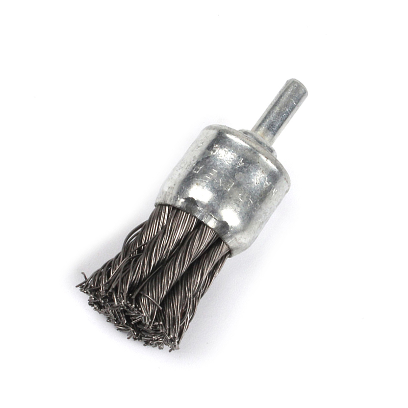 1x Wire Knot End Brush Stainless Steel Milling Supply For Die Grinder Drill Metalworking Tip Abrasive Tools Arbor