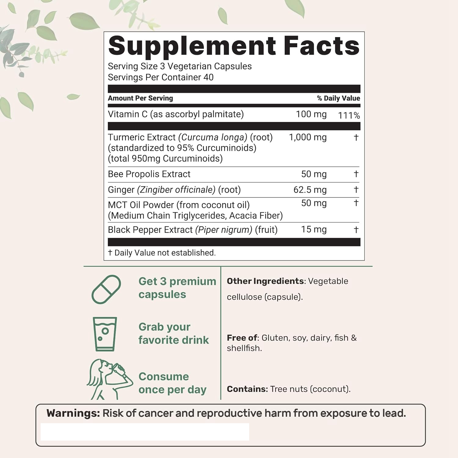 Curcumin capsules 4
