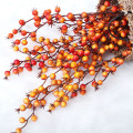 New mini pomegranate fruit bean branch berry artificial fake flower home wedding simulation fake flower Christmas decorations