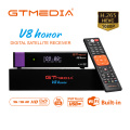 1080P HD DVB-S2 GTmedia V8 Nova Satellite TV Receiver Support RCA Built in WIFI power by Freesat V8 Super