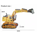 RC Excavator 7CH Remote Control Constructing Truck Crawler Digger Model Electronic Engineering Truck Toys For Children