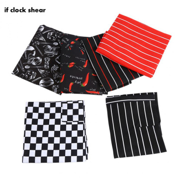 Kitchen Cooking Apron Half-length Long Waist Apron Catering Chefs Hotel Waiters Uniform Essential Supplies Wholesale coat chef