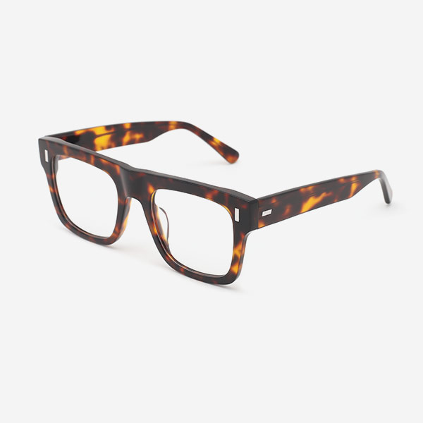 Fausto  Square Acetate  Men's Optical Frames 21A3082