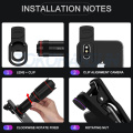 TOKOHANSUN Optional HD 32X metal telescope telephoto lens monocular mobile lens+ selfie tripod for Samsung Huawei all Smartphone