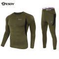 New Winter Fleece Thermal Underwear Set Men's Long Johns Compression Sweat Sets Outdoor Sports Functional Underwear Thick Warm