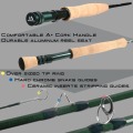 Maximumcatch 3/4/5/6/7/8/10WT Fly Rod 9FT 4Pieces Medium-fast Graphite IM8 Fly Fishing Rod