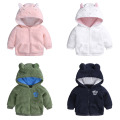 Newborn Coat Baby Clothes Winter Hooded Coat Baby Girl Winter Warm Jacket Lamb Velvet Warm Bear Children's Coats Outerwear