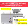 YTK K28C Automatic Oil Press Household FLaxseed Oil Extractor Peanut Oil Press Cold Press Oil Machine 1500W（max）