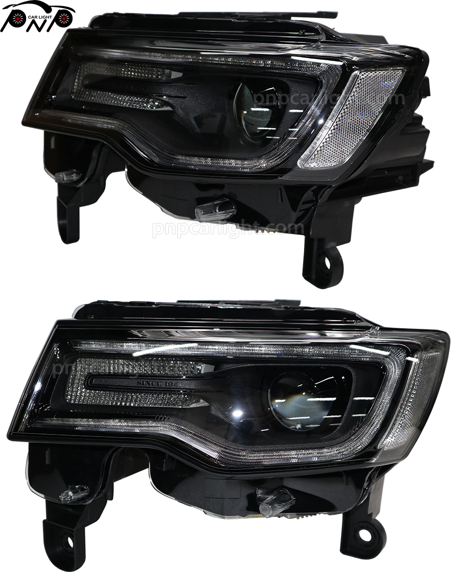 Black xenon headlight for Jeep Grand Cherokee