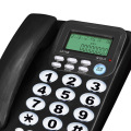Big Button Corded Phone for Elderly Caller ID Landline Telephone for Seniors Amplified Phones for Hearing Impaired Seniors