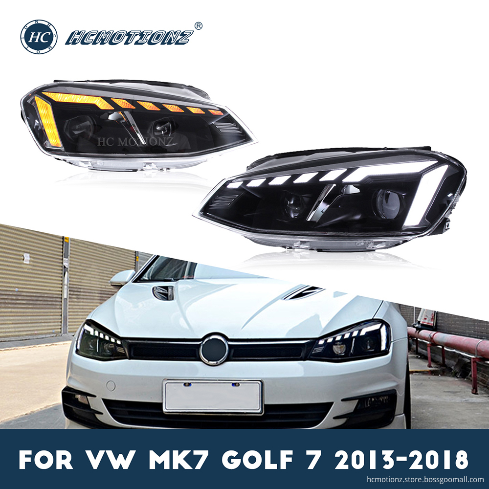 HCMOTIONZ 2013-2018 Volkwagen MK7 Head lights