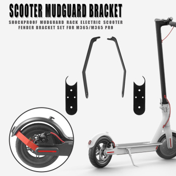 Heightening Scooter Accessories Parts Fender Bracket Set for M365/M365 Pro Shockproof Mudguard Rack Electric Scooter