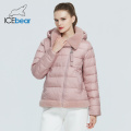 icebear 2020 winter new women's jacket female hooded cotton coat warm parka women's fashion clothing GWD20123I