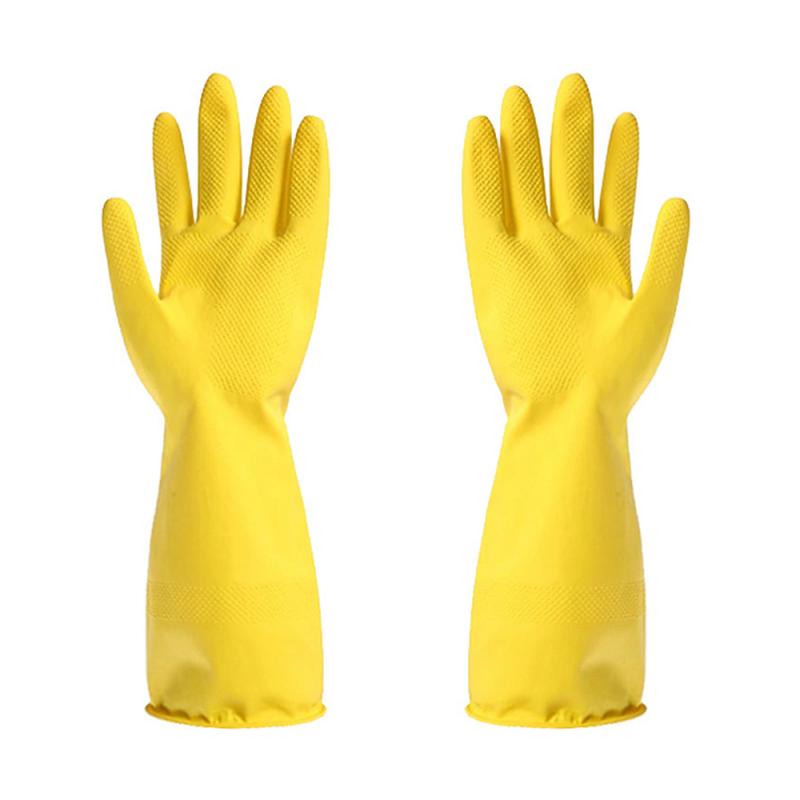 Kitchen Wash Dishes Housekeeping Gloves Water-proof Dishwashing Gloves Rubber Bands Rubber Gloves Household Gloves