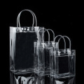 1PCs Portable Wine Beer Champagne Bucket Drink Ice Bag Bottle Cooler Bag Chiller Foldable Carrier PVC Transparent Basket Bags