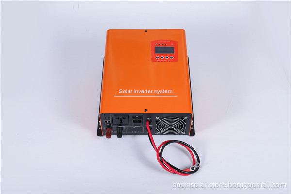800W Off-Grid Solar Inverter With PMW Charge Controller