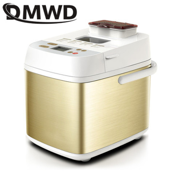 DMWD Automatic Multifunction Mini Bread Maker Intelligent User-Friendly Bread baking Machine Breadmaker Cooking Tools 450W EU US