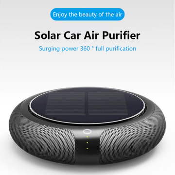 Car Air Freshener Portable Solar Car Vehicle Home No Noise Solar Power Filter CleanerAir Purifier High Speed Car Air Purifiers