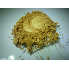 Crystal mica gold pearl pigments for auto paints