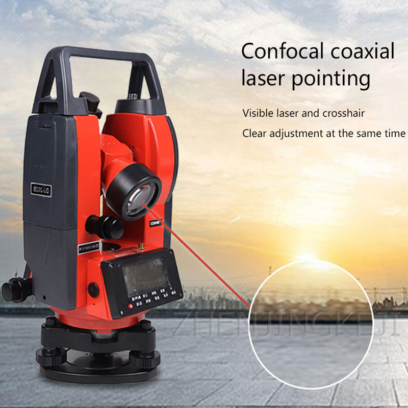 32 Times Laser Electronic Theodolite High Precision Building Engineering Decoration Measuring Tools Precision Mapping Instrument