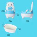 0-6 Years Old Children's Pot Soft Baby Potty Plastic Road Pot Infant Cute Baby Toilet Seat Boys And Girls Potty Trainer Seat WC