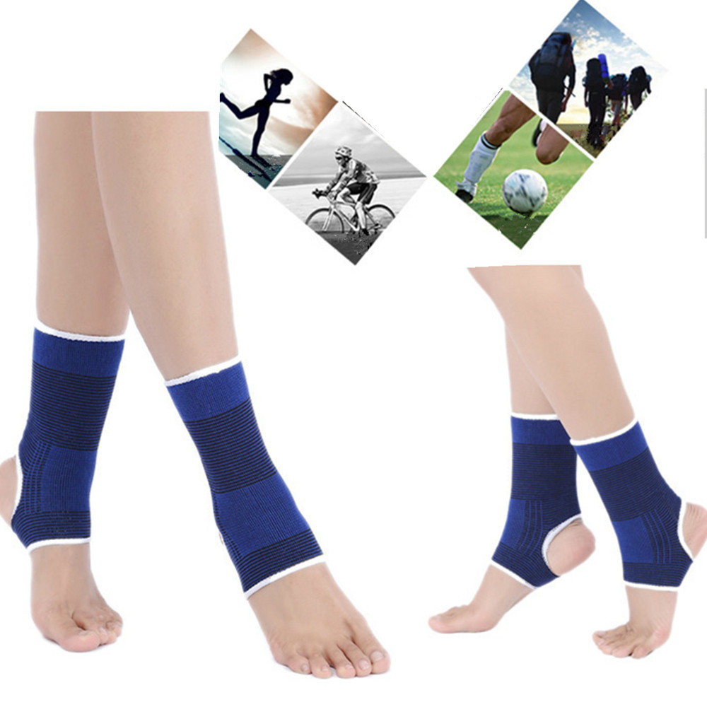 Fashion Super Soft Ankle Support Protection Gym Running Protection Foot Bandage Elastic Ankle Brace Guard Sport Fitness Support