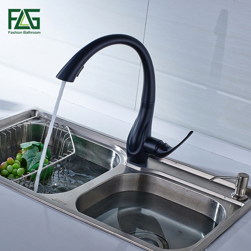 Spring Style White Kitchen Faucet Pull Out Brass Sprayer Swivel Spout Hot Cold Faucets Water Tap Sink Mixer Free Shipping Israel