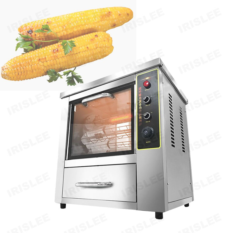 Commercial Electric Baked Sweet Potato Machine Fresh Corn Baking Machine Baked Potato Pineapple Apple Machine