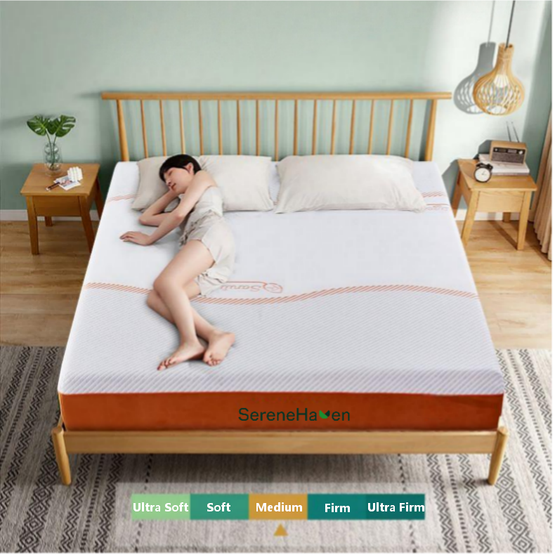 K02 23cm zoned support foam mattress - 4-layer core structure breakdown, designed for proper spinal alignment and comfort
