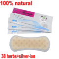 Zimeishu silver-ion feminine hygiene medicated pads gynecological cure care pad yoni pearls medicine vaginal tampons