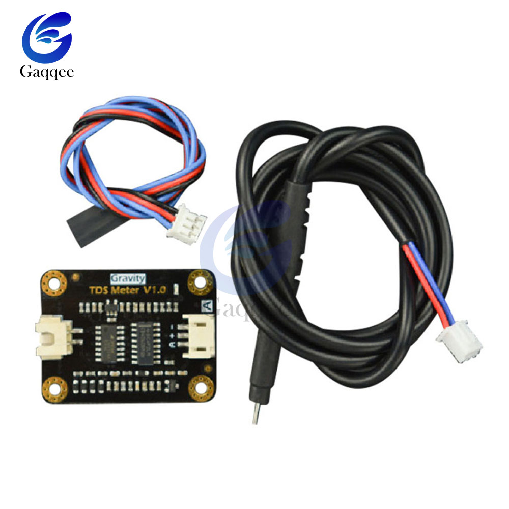 Water Conductivity Analog TDS Sensor Module Tester Liquid Detection Water Quality Monitoring Meter for Arduino DC 3.3-5.5V