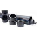 Black PVC pipes and fittings for marine use